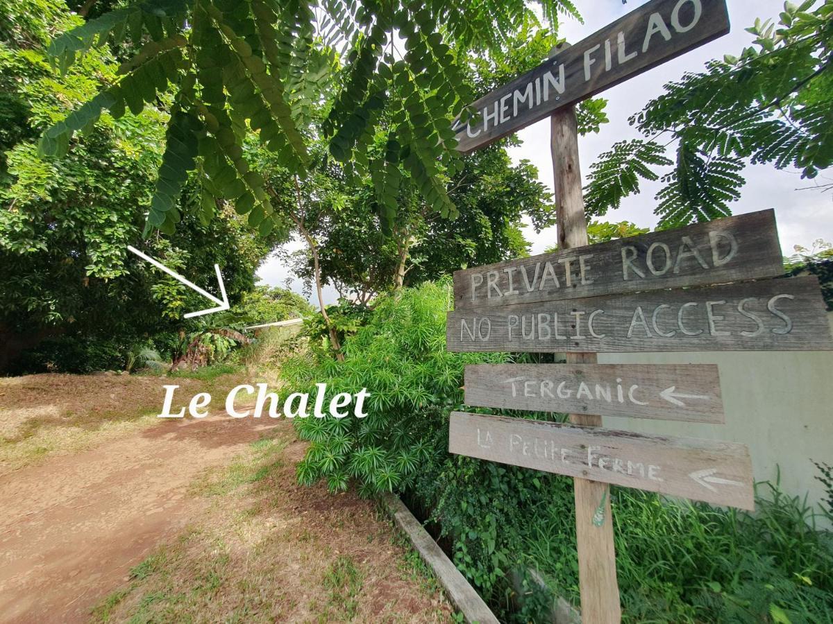 Le Chalet, La Petite Ferme Vieux Grand Port Exterior photo